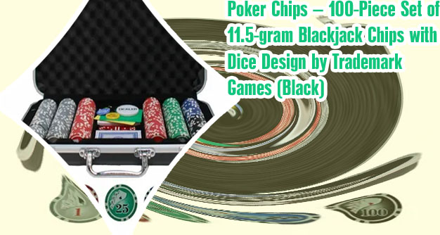 100pc poker game set