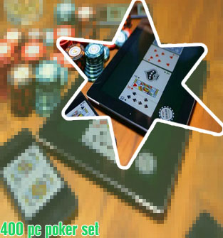 400 pc poker set