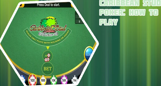 Caribbean stud poker game