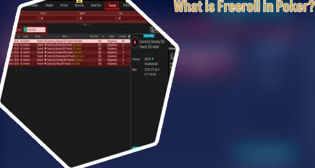 Freeroll poker stars