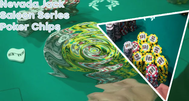 High stakes poker chips