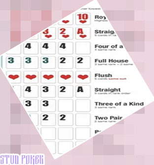 Mexican poker hands