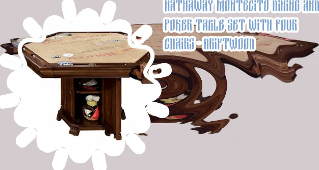 Poker dining table set