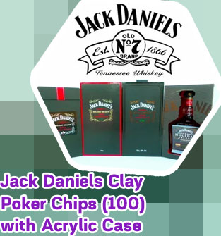 Poker set jack daniels