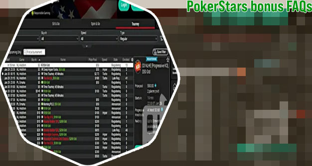Poker stars faq