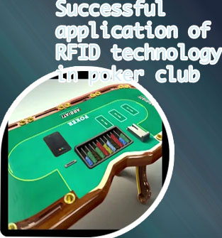 Rfid poker cards and table