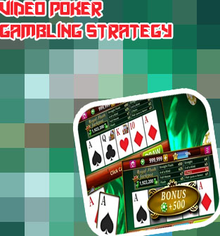 Video poker betting strategy