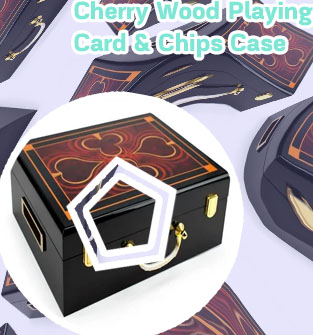 Wooden poker chips
